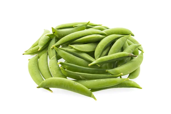 Garden pea isolated on white background — Stock Photo, Image