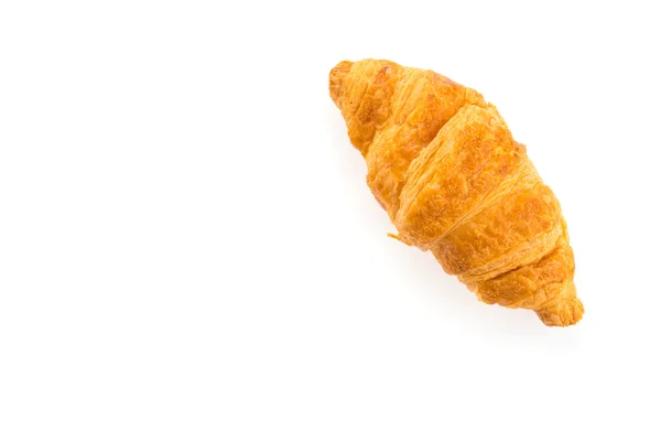 Croissant isolato su sfondo bianco — Foto Stock