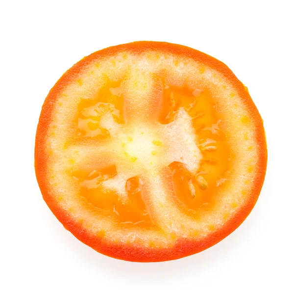 Tomato isolated on white — Stock Photo, Image