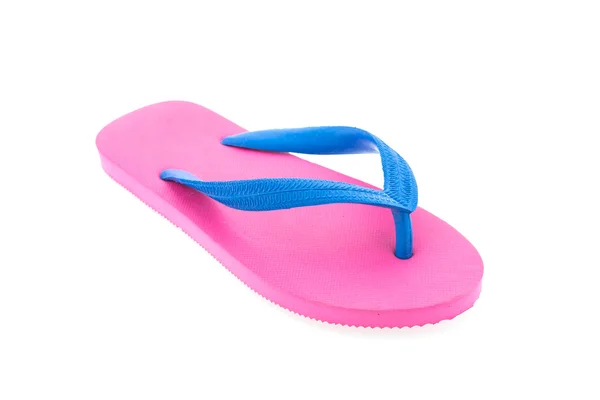 Flip flop isolado no fundo branco — Fotografia de Stock