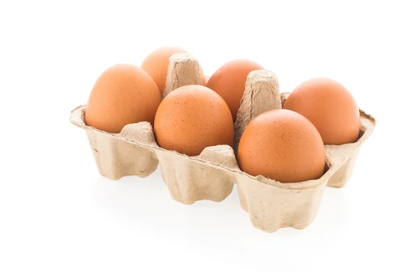 Chicken eggs — Stock Photo, Image