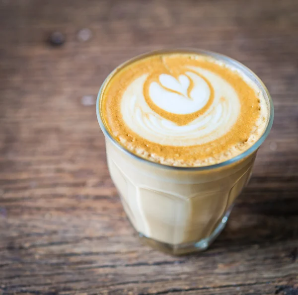 Latte coffee — Stock Photo, Image