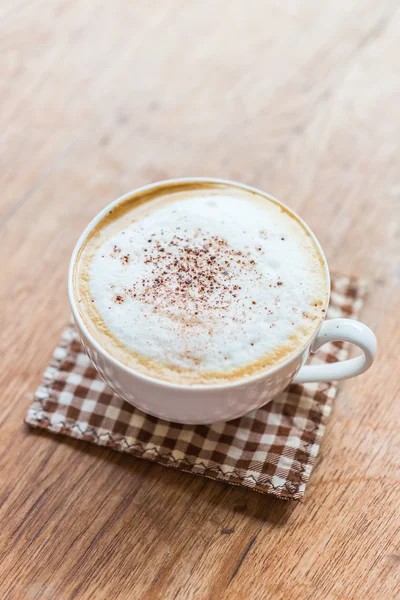 Cappuccino kaffe — Stockfoto