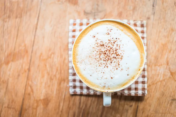 Cappuccino kaffe — Stockfoto