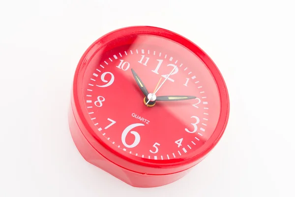 Reloj Rojo — Foto de Stock