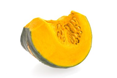 kabak dilimi beyaz arkaplanda izole