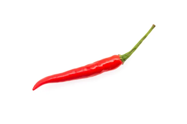 Chili na białym tle — Zdjęcie stockowe