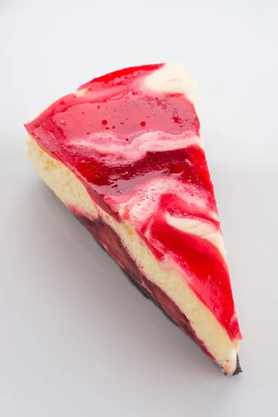 Gâteau au fromage aux fraises — Photo