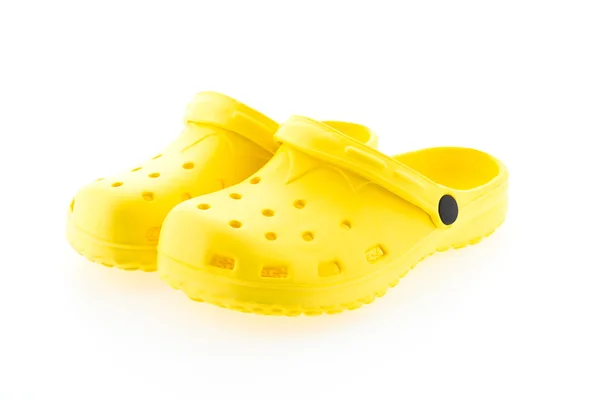 Yellow Sandals — Stock Photo, Image