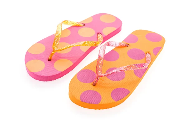 Flip flop fashion plastic shoes — Stock Photo, Image