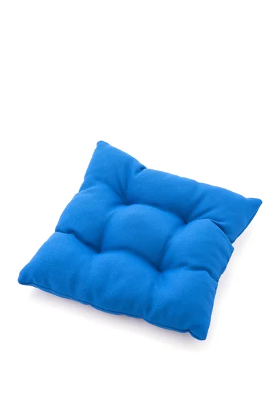 Blue pillow — Stock Photo, Image