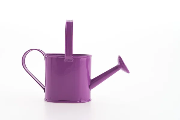 Purple can watering — Stock Photo, Image