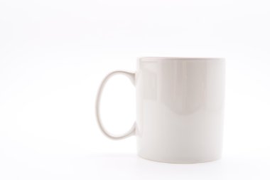 beyaz kahve fincanı