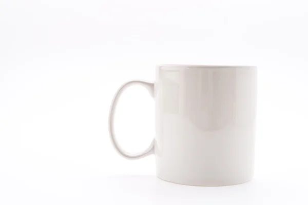 Tasse de café blanc — Photo