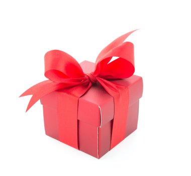 Kırmızı hediye kutusu