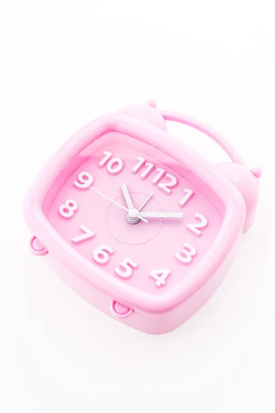 Pink clock — Stock Photo, Image