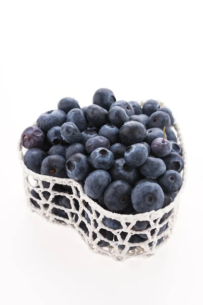 Blueberry basket — Stock Photo, Image