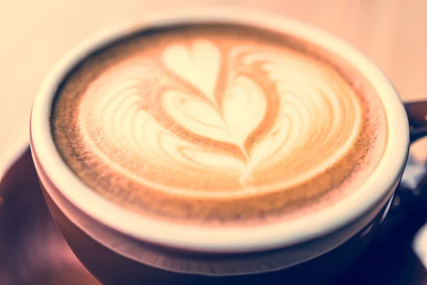 Latte koffie — Stockfoto