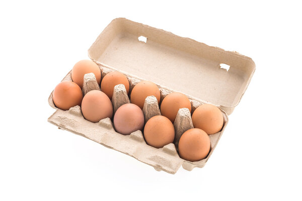 Eggs in box