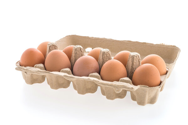 Eggs in box