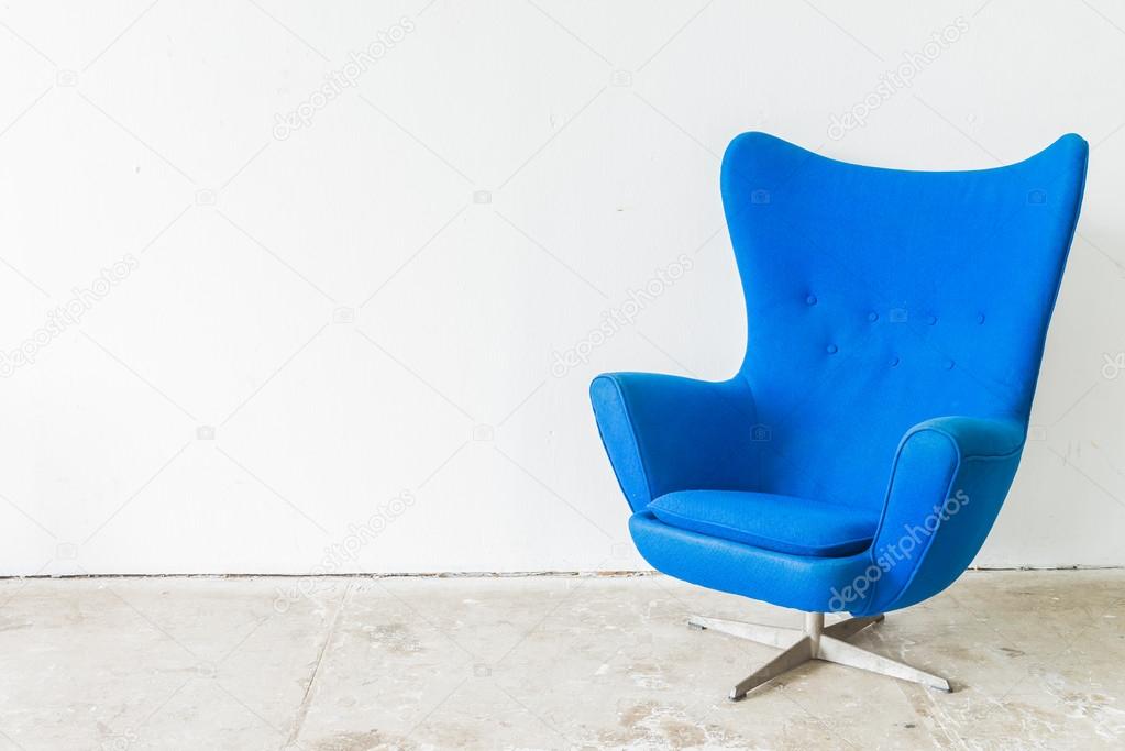 Blue sofa — Stock Photo © mrsiraphol #56681363