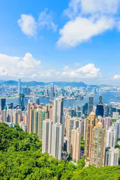 Victoria Harbour a Hong Kong — Foto Stock