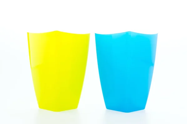 Vidrio plástico colorido — Foto de Stock