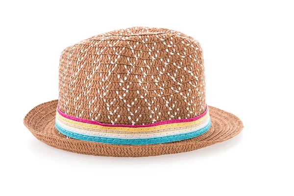 Brown straw hat — Stock Photo, Image