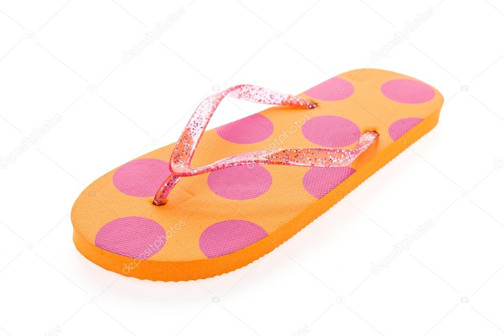 Nombrar reparar Pasivo Flip flop zapatos de plástico de moda: fotografía de stock © mrsiraphol  #56896693 | Depositphotos
