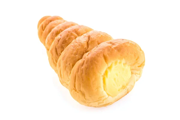 Rollo de pan crema — Foto de Stock