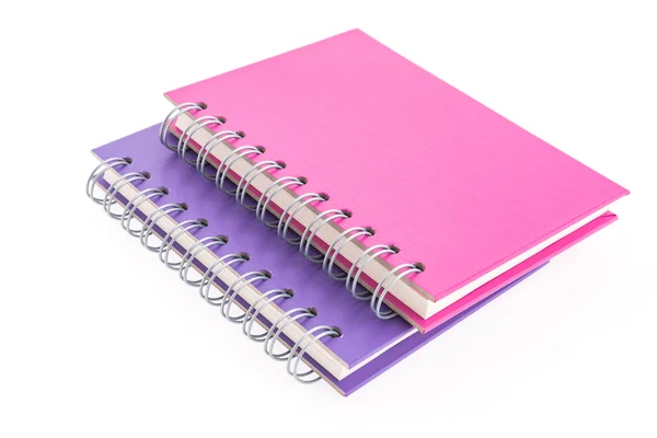 ピンクのメモ帳 — ストック写真