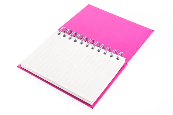 Pink note book — Stock Photo, Image