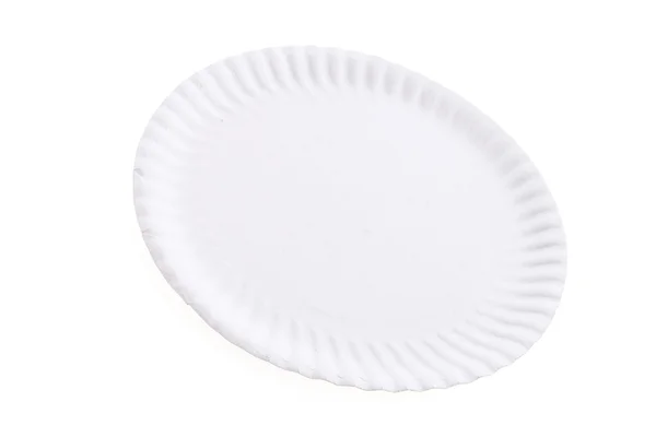 Paper plate — Stock Photo, Image