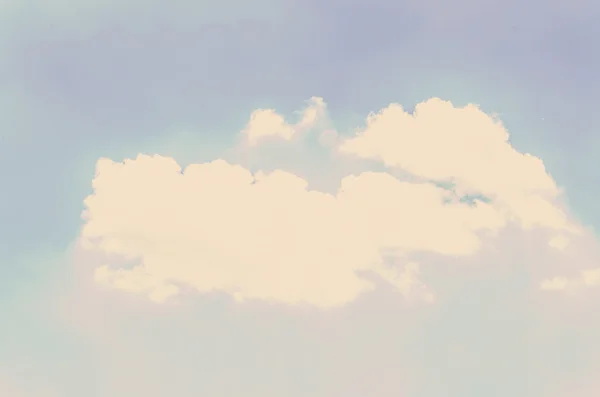 Хмар, Синє небо — стокове фото