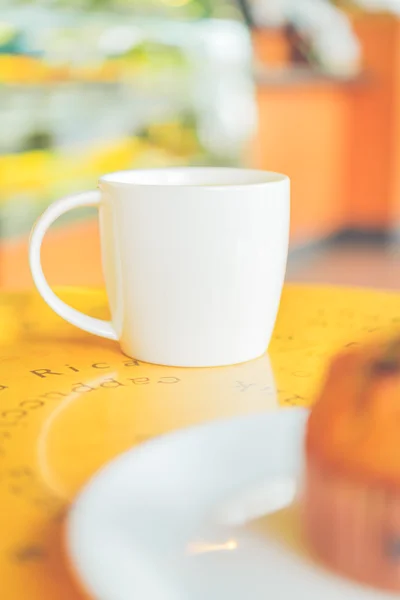 Tasse à café dans le café — Photo