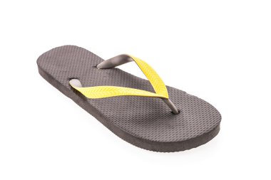 parmak arası terlik beyaz arkaplanda izole edildi