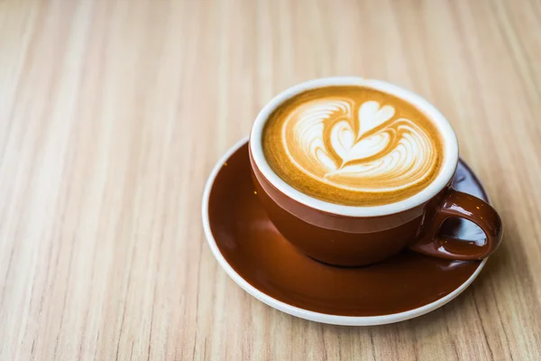 Latte koffie — Stockfoto