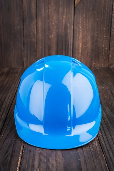Budowa twardy kapelusz — Zdjęcie stockowe