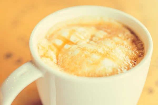 Karamel koffie — Stockfoto