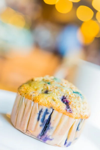Muffin czernicy — Zdjęcie stockowe