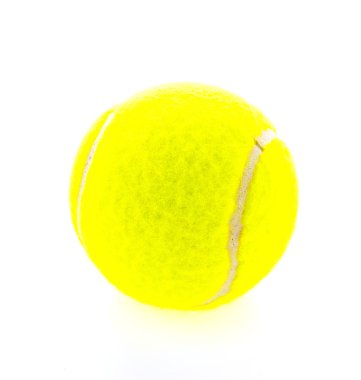 Tenis topu beyaz arkaplanda izole
