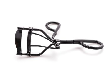 beyaz izole siyah kirpik kıvırıcı