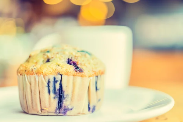 Blaubeermuffin — Stockfoto