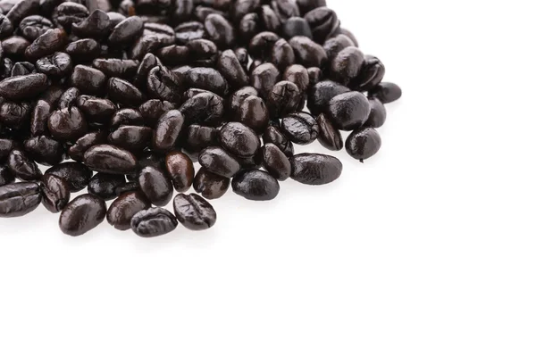 Coffee beans isolated on white background — Stock Photo, Image