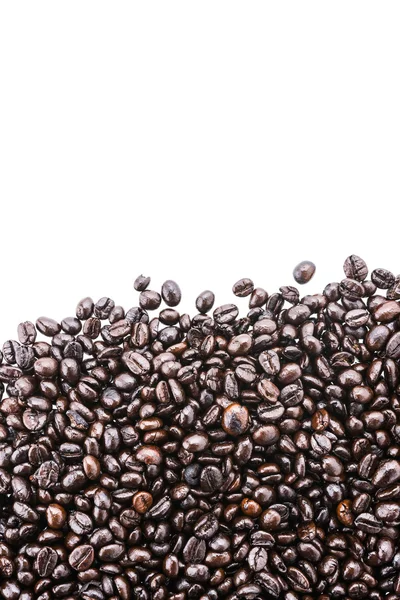 Coffee beans isolated on white background — Stock Photo, Image