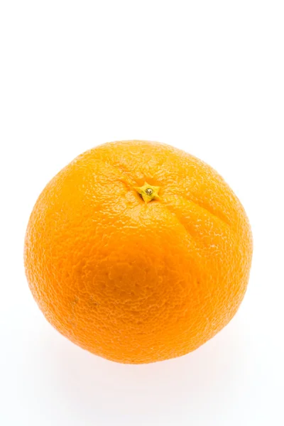 Оранжевый на белом — стоковое фото