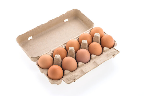 Egg isolated