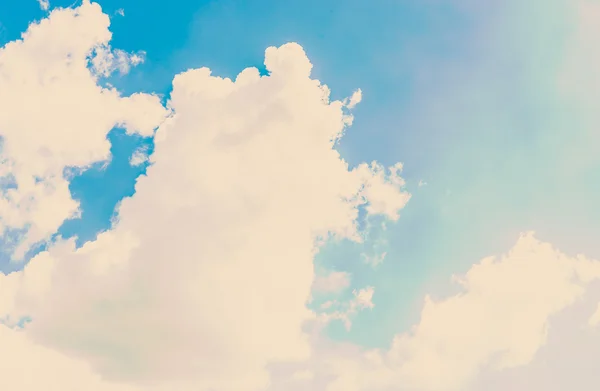 Blue sky clouds background — Stock Photo, Image