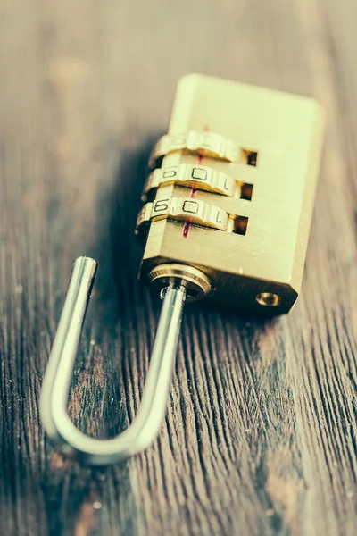 Close up pad lock — Stock Photo, Image