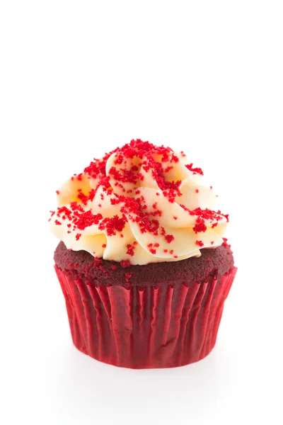 Cupcakes en velours rouge — Photo